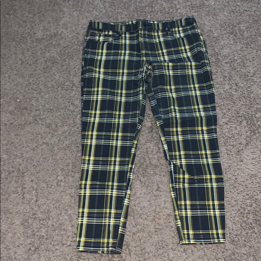 Plaid pants
